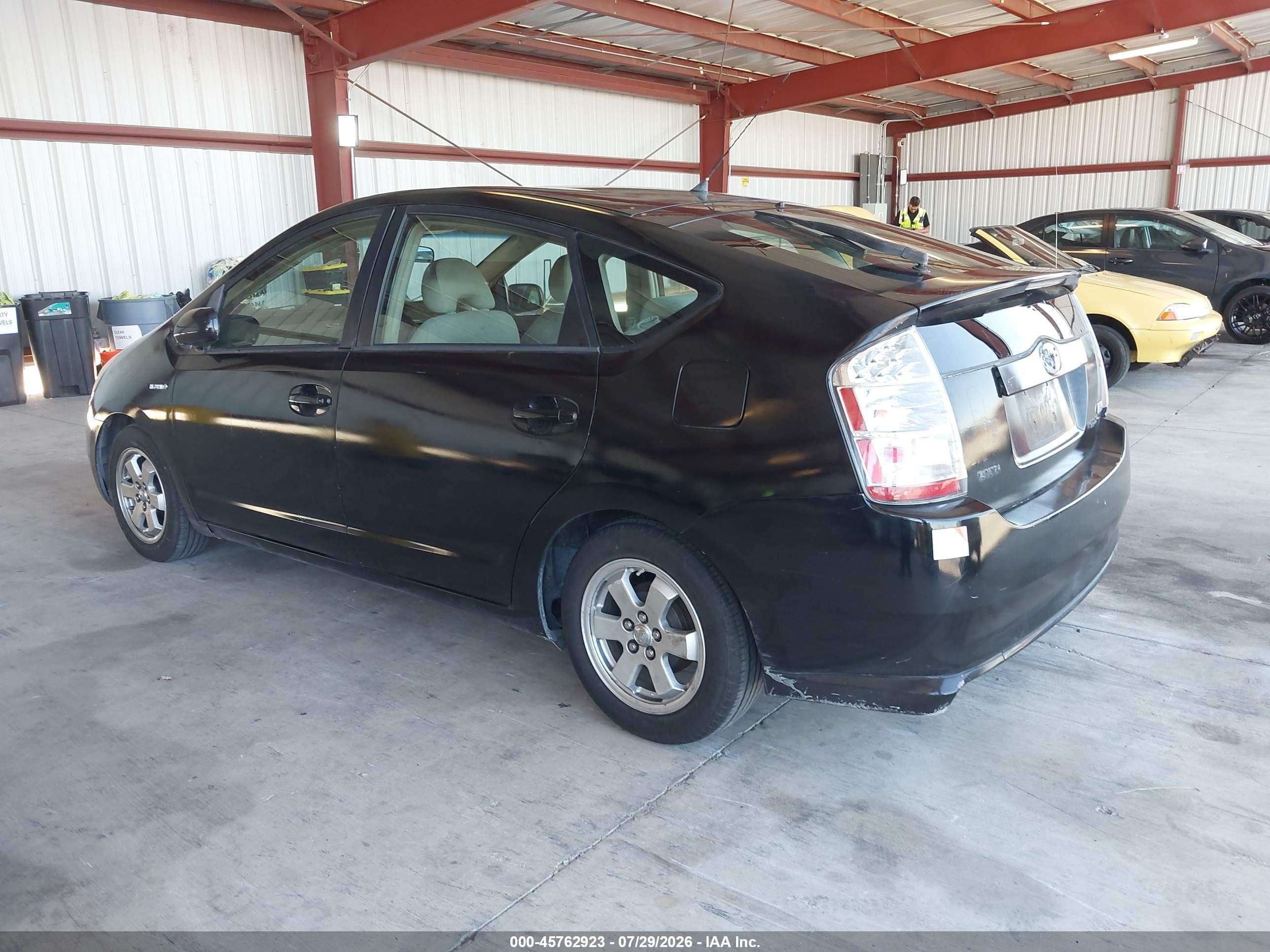 2008 Toyota Prius   Black vin: JTDKB20U583444518