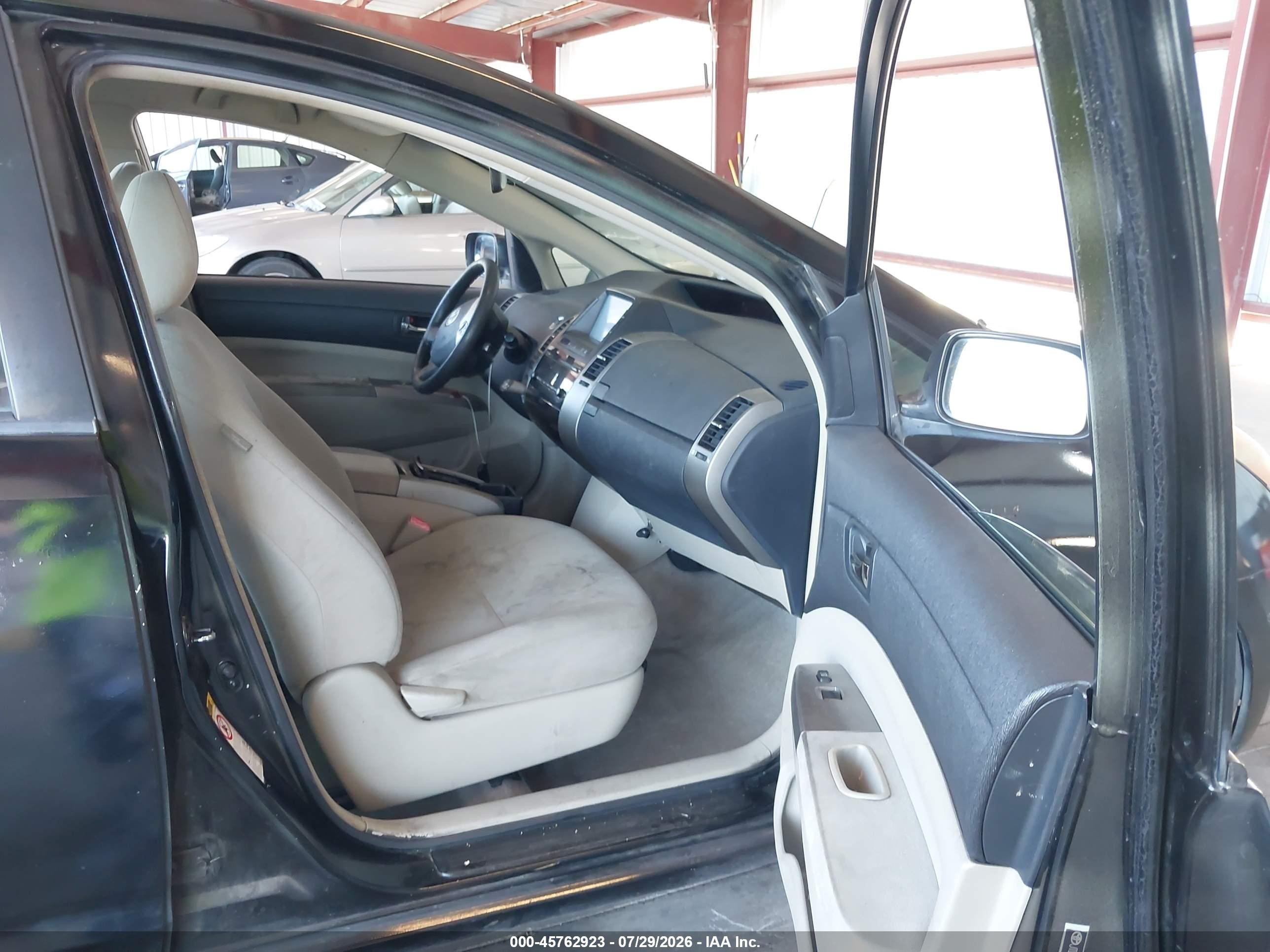 2008 Toyota Prius   Black vin: JTDKB20U583444518