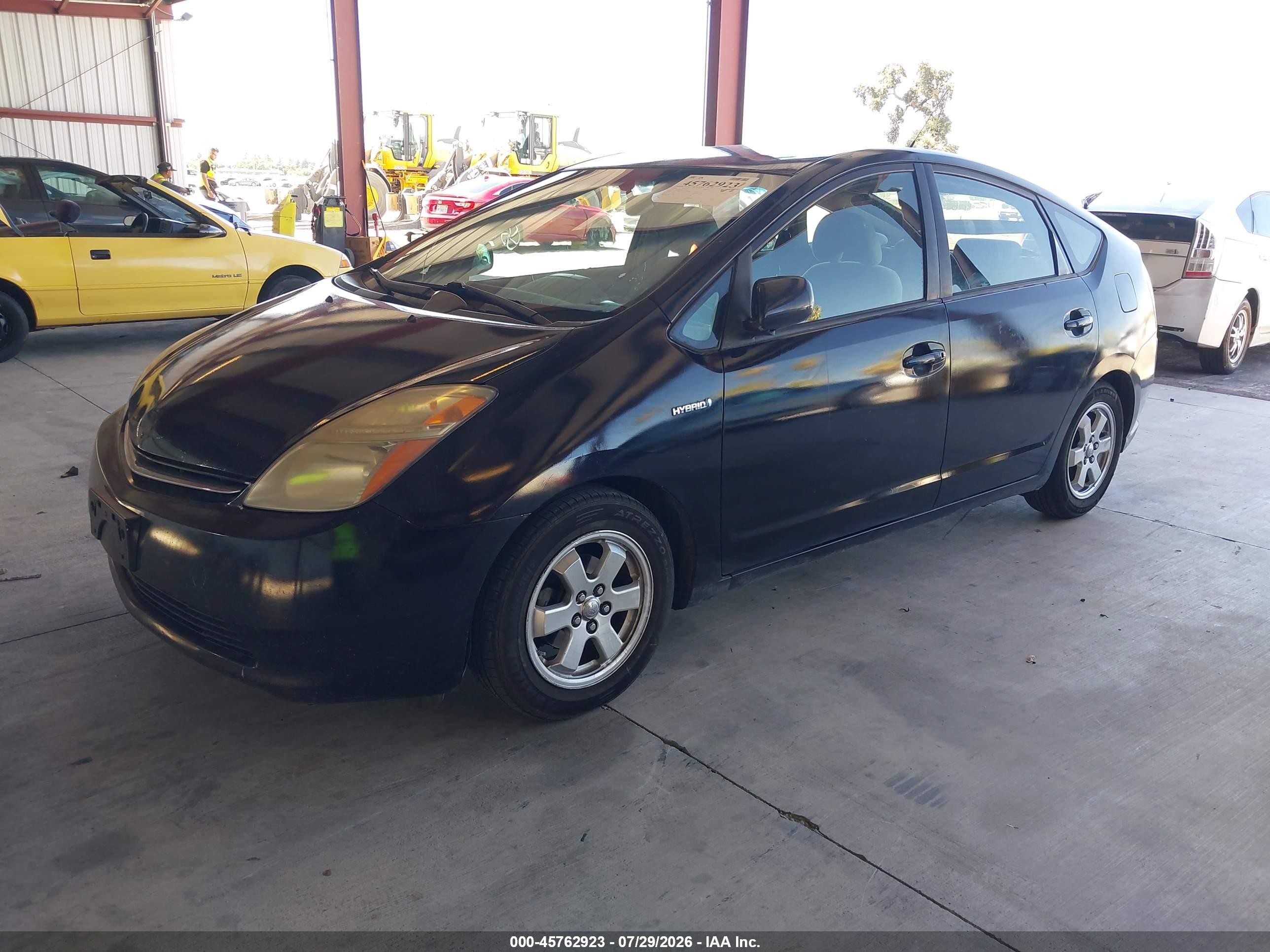 2008 Toyota Prius   Black vin: JTDKB20U583444518