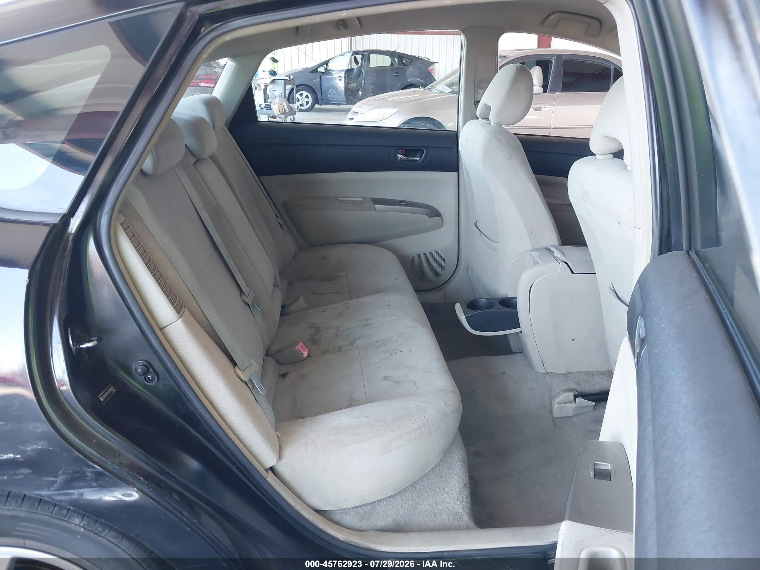 2008 Toyota Prius   Black vin: JTDKB20U583444518