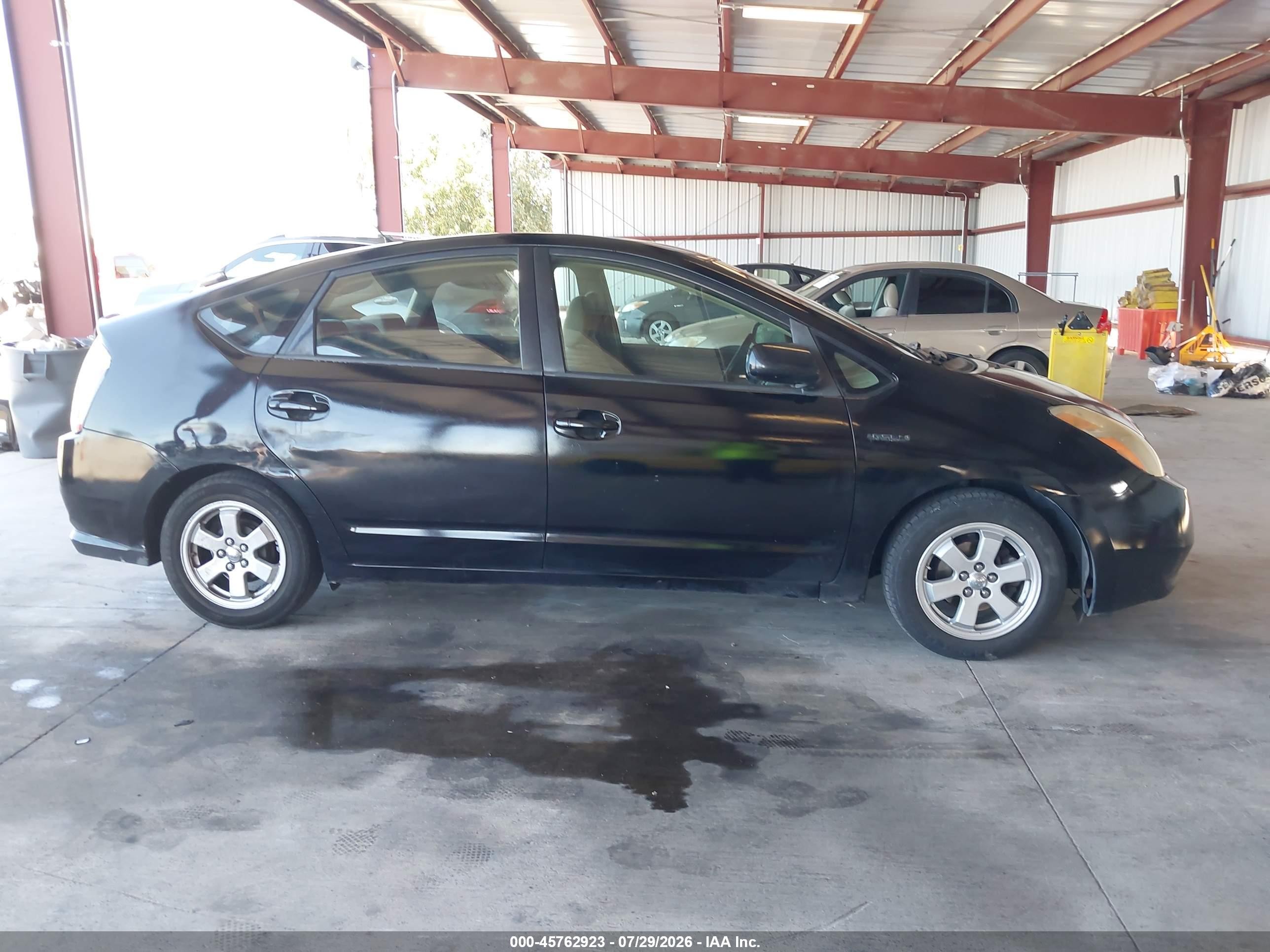 2008 Toyota Prius   Black vin: JTDKB20U583444518