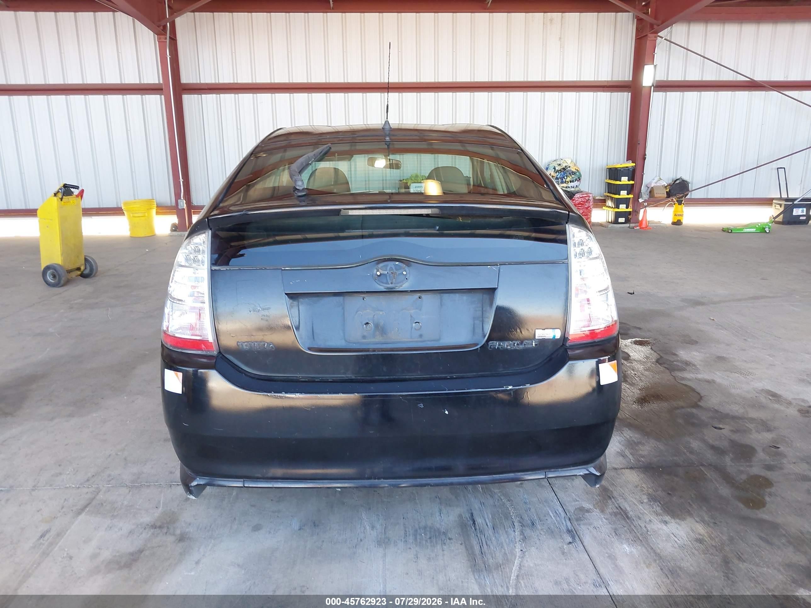 2008 Toyota Prius   Black vin: JTDKB20U583444518