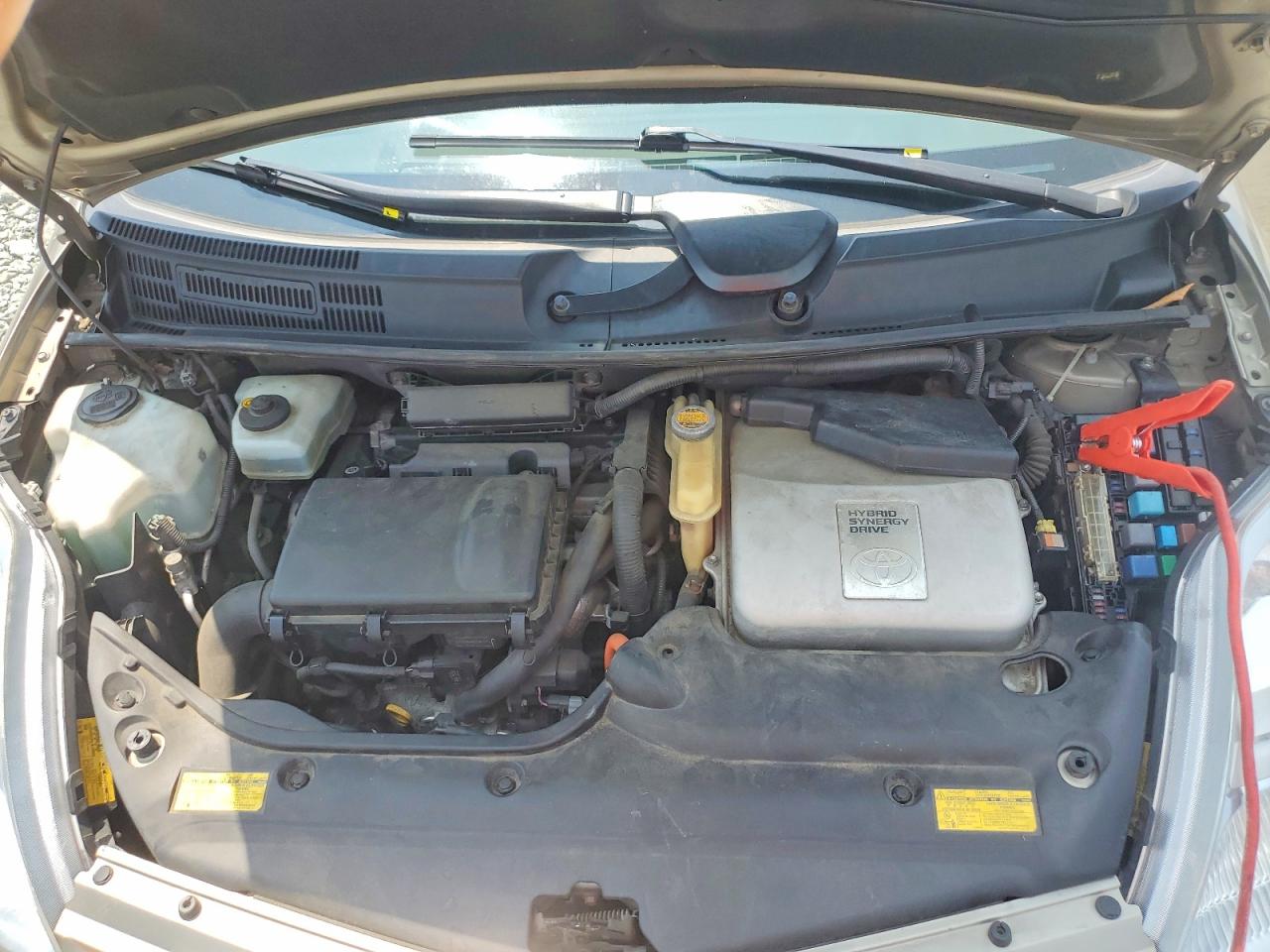 2008 Toyota Prius Base Beige vin: JTDKB20U583449816