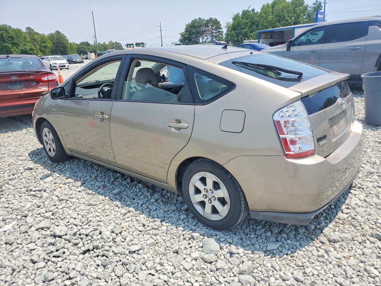 2008 Toyota Prius Base Beige vin: JTDKB20U583449816
