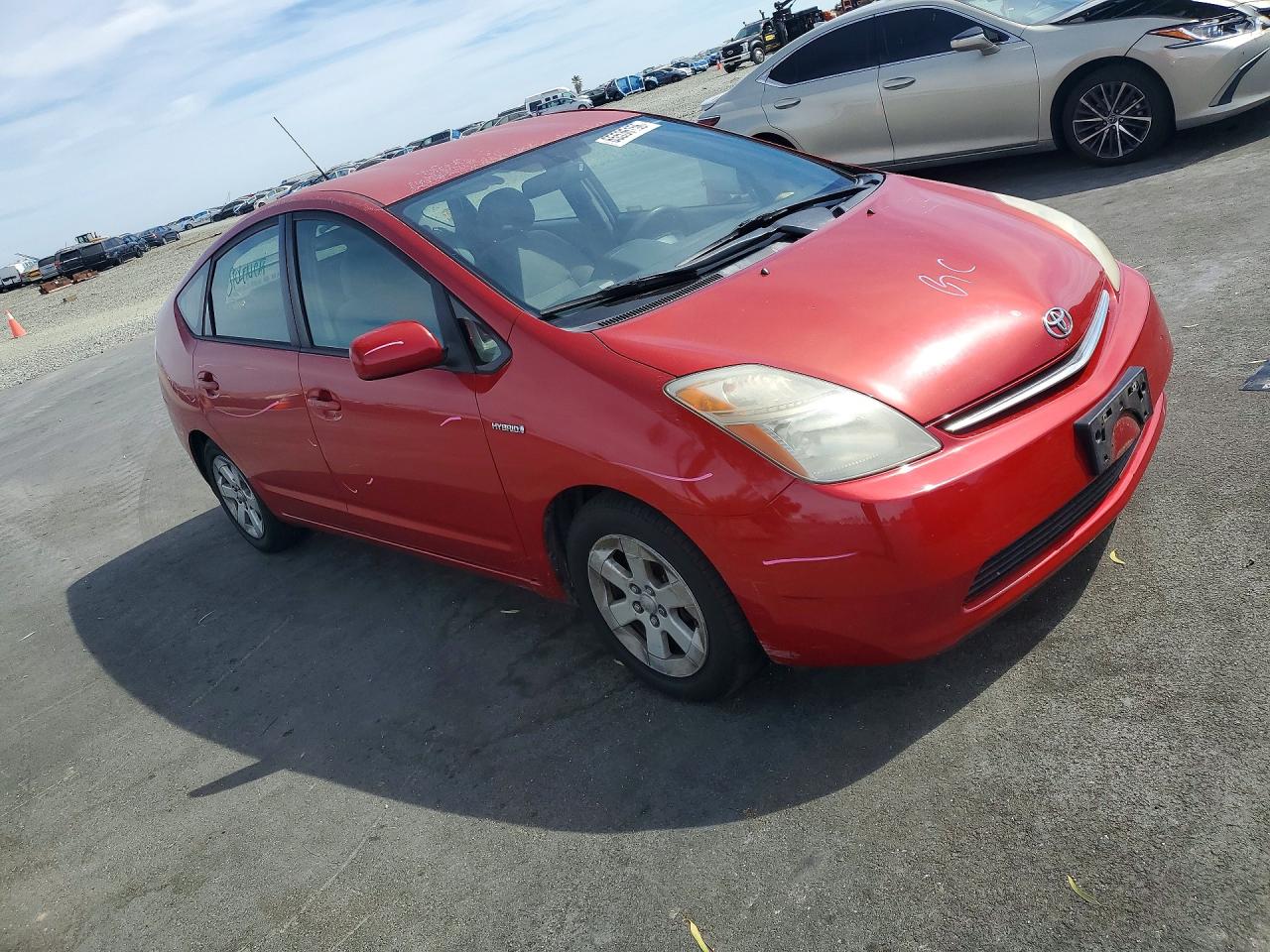 2008 Toyota Prius Base Red vin: JTDKB20U583450187