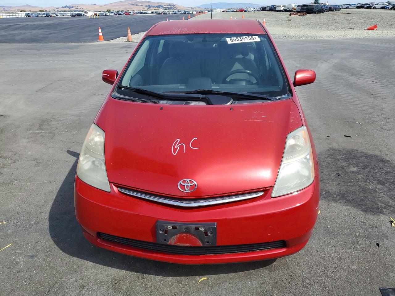 2008 Toyota Prius Base Red vin: JTDKB20U583450187