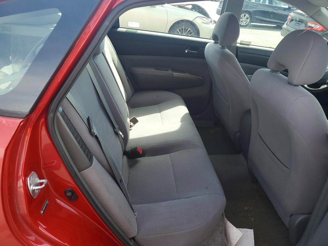 2008 Toyota Prius Base Red vin: JTDKB20U583450187
