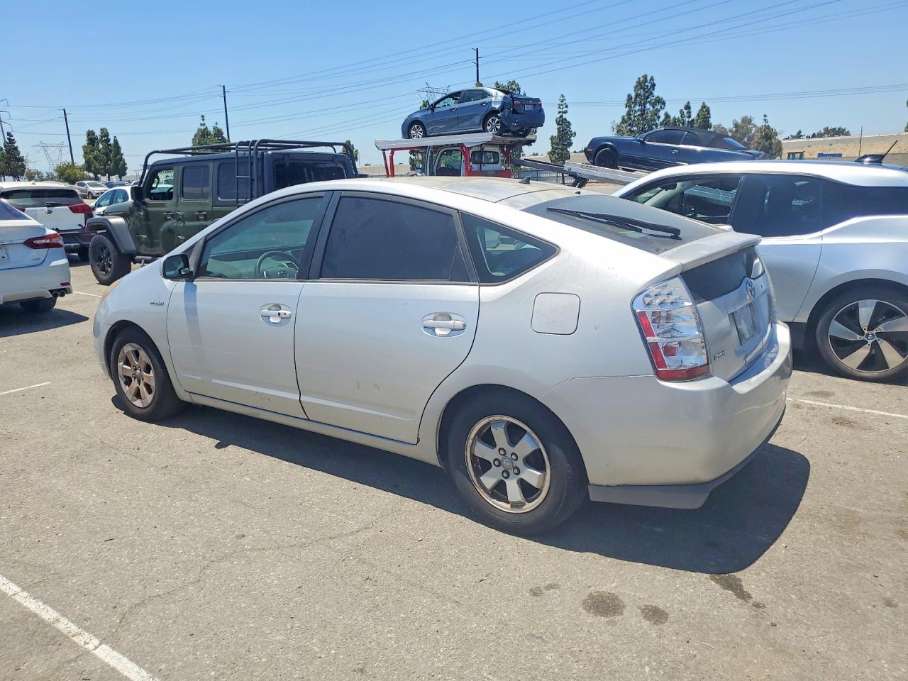 2008 Toyota Prius Base Silver vin: JTDKB20U583452764