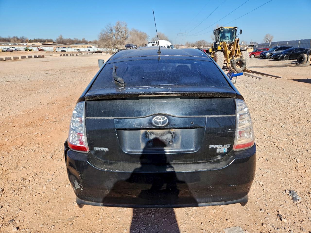 2008 Toyota Prius Black vin: JTDKB20U583455471