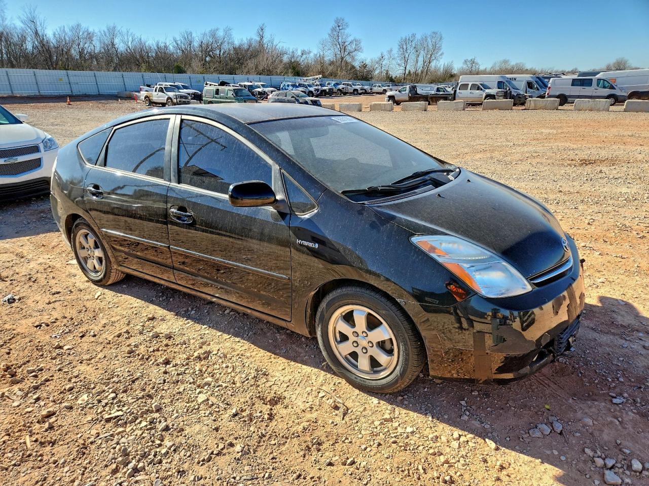 2008 Toyota Prius Black vin: JTDKB20U583455471