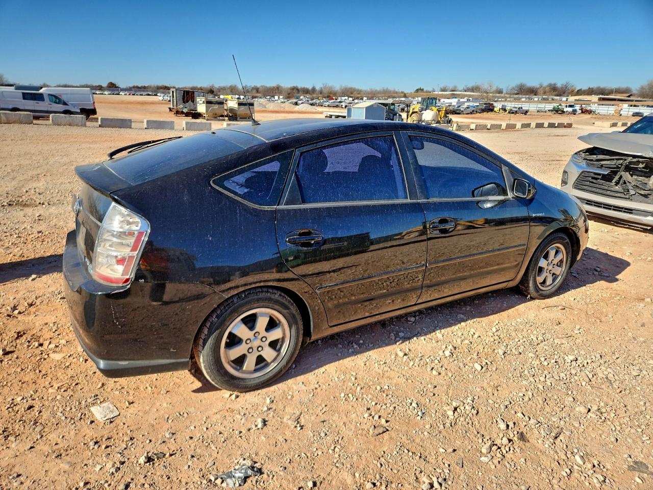 2008 Toyota Prius Black vin: JTDKB20U583455471
