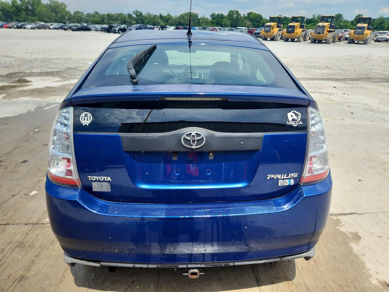 2008 Toyota Prius Base Blue vin: JTDKB20U587702710