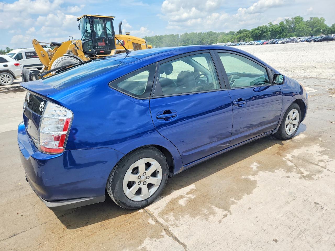 2008 Toyota Prius Base Blue vin: JTDKB20U587702710