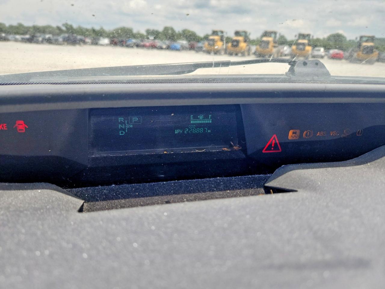 2008 Toyota Prius Base Blue vin: JTDKB20U587702710