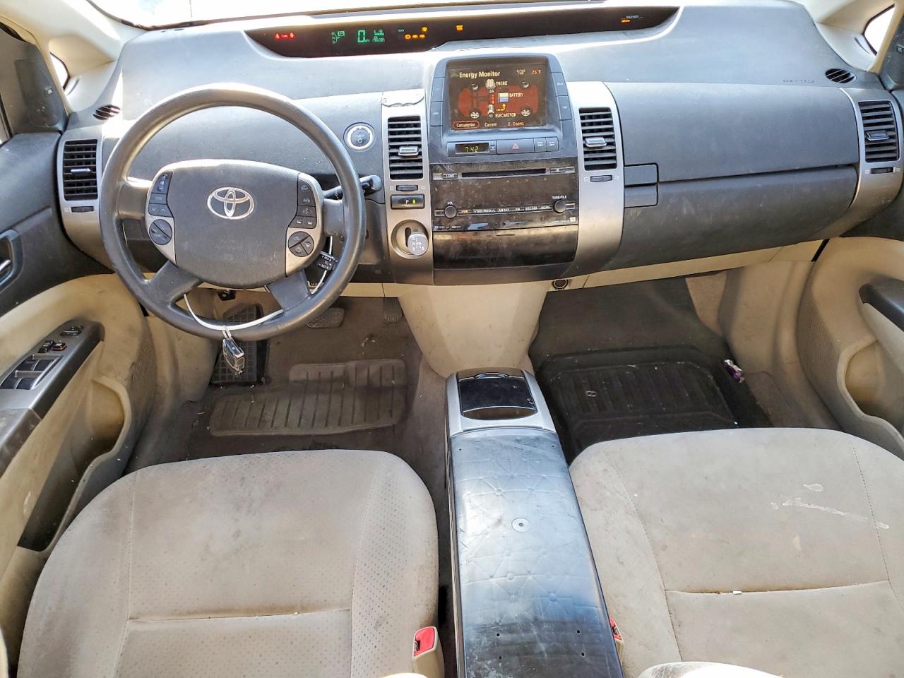 2008 Toyota Prius Base Gold vin: JTDKB20U587708328