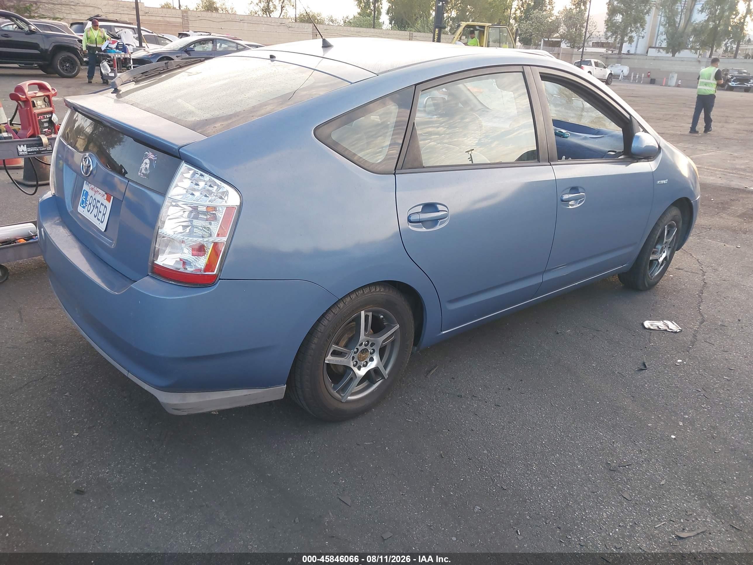 2008 Toyota Prius   Blue vin: JTDKB20U587717384
