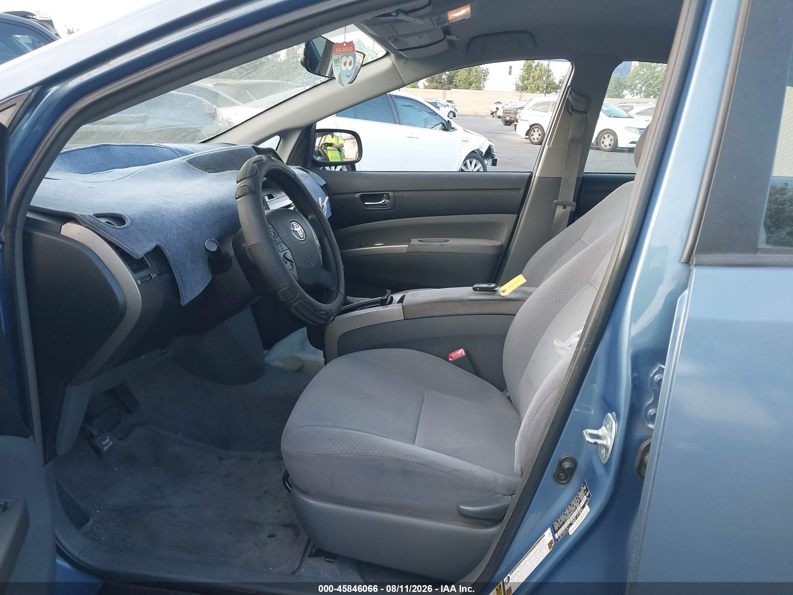 2008 Toyota Prius   Blue vin: JTDKB20U587717384