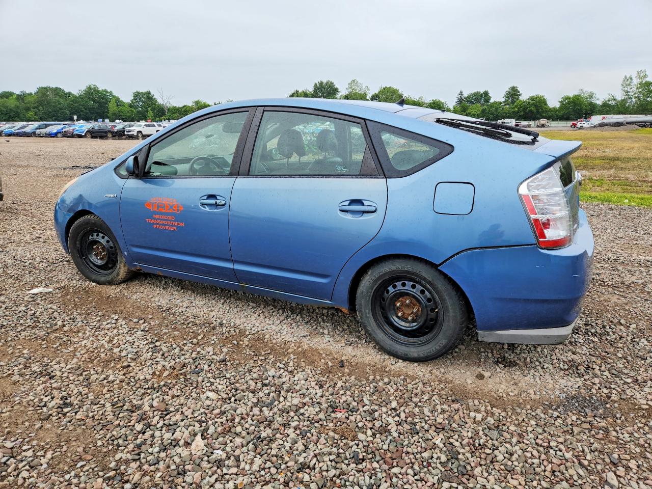 2008 Toyota Prius Base Blue vin: JTDKB20U587727364