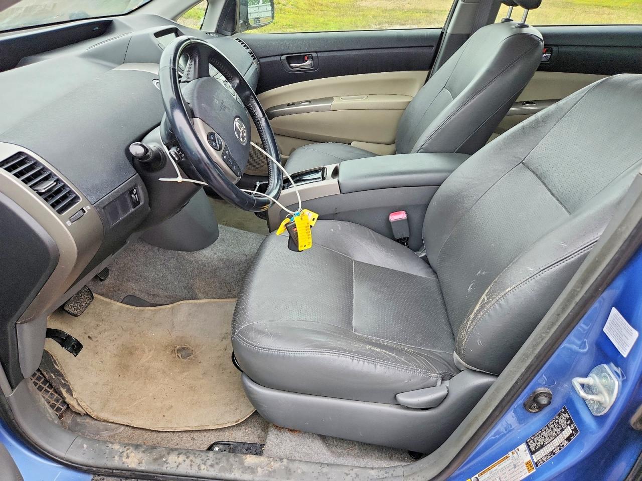 2008 Toyota Prius Base Blue vin: JTDKB20U587727364