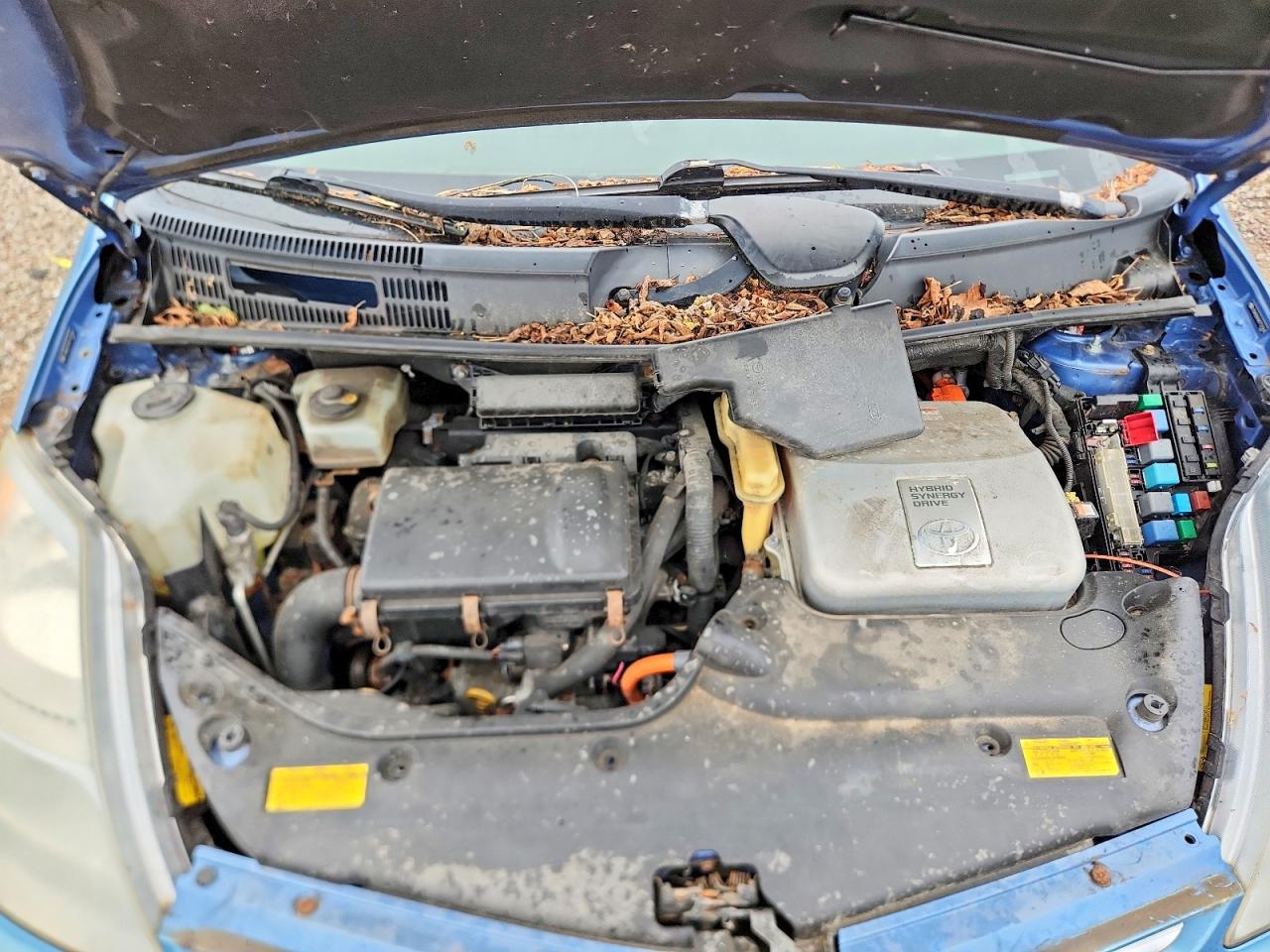 2008 Toyota Prius Base Blue vin: JTDKB20U587727364