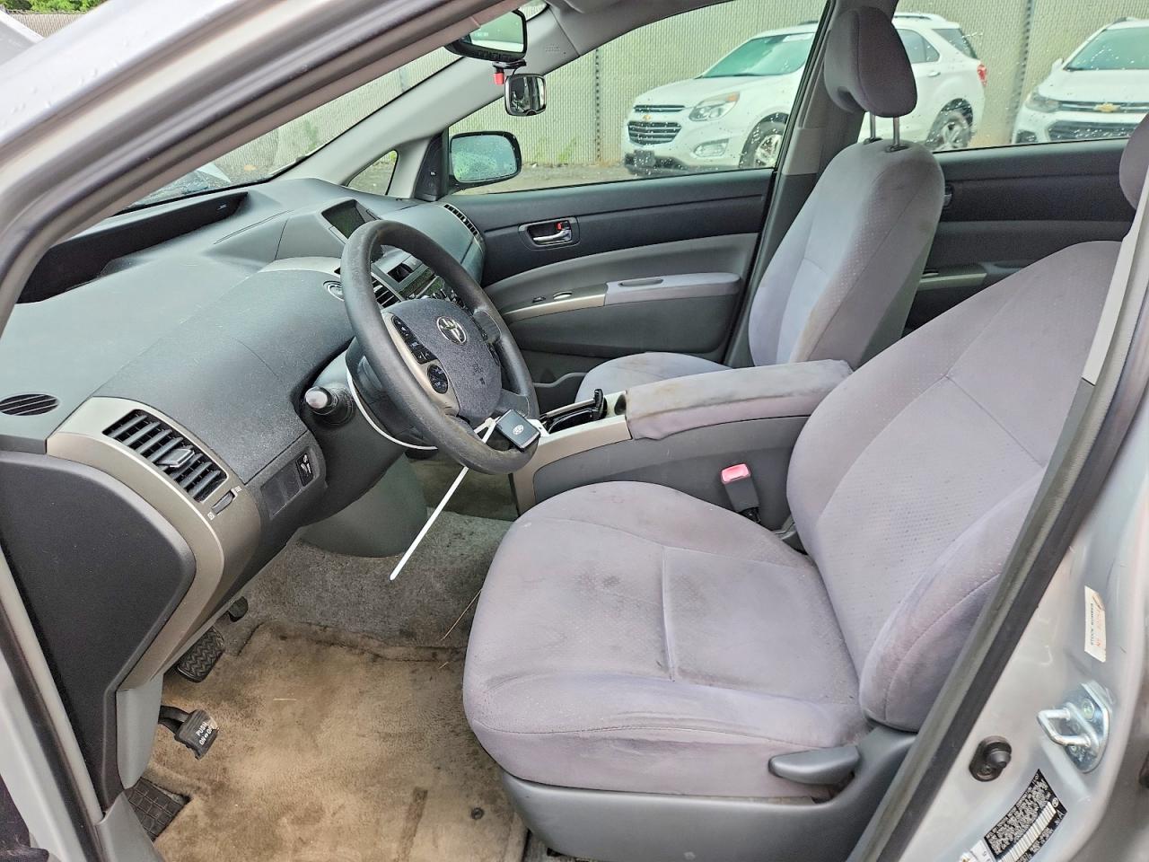 2008 Toyota Prius Touring Silver vin: JTDKB20U587732287