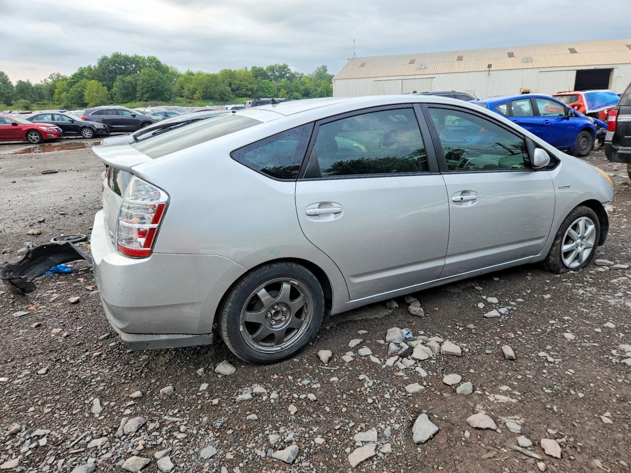 2008 Toyota Prius Touring Silver vin: JTDKB20U587732287