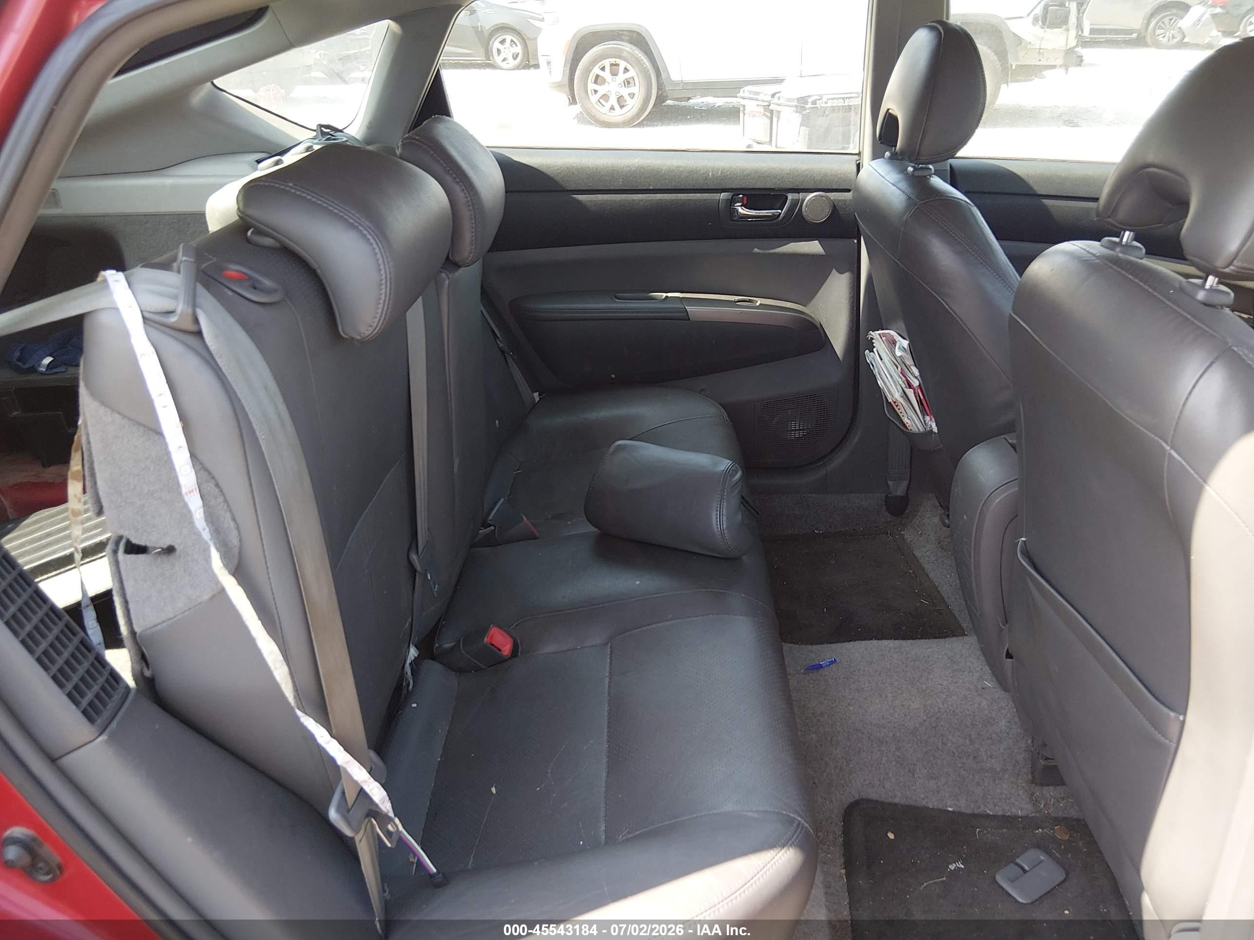 2008 Toyota Prius   Red vin: JTDKB20U587734086