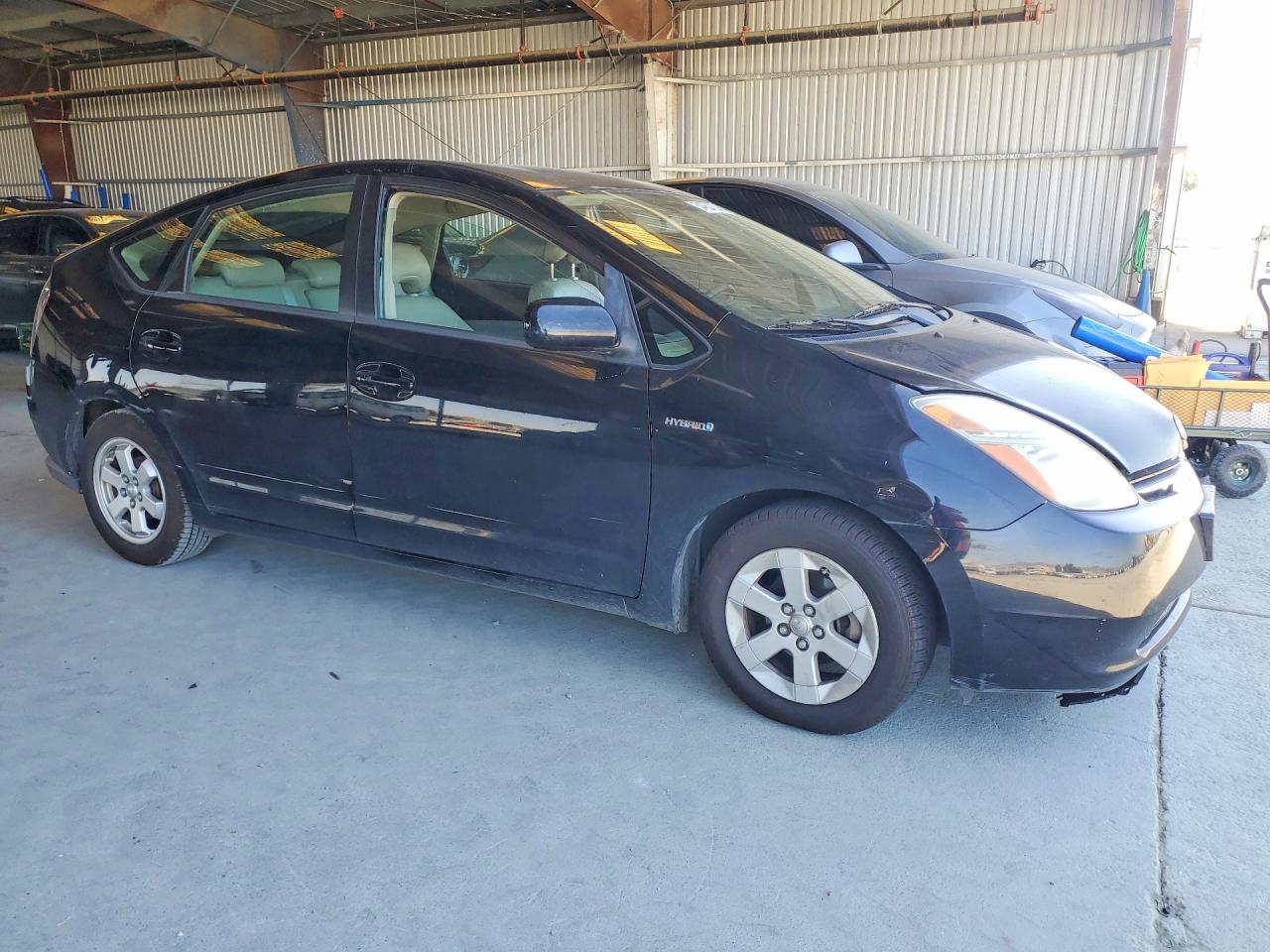 2008 Toyota Prius Base Black vin: JTDKB20U587742236