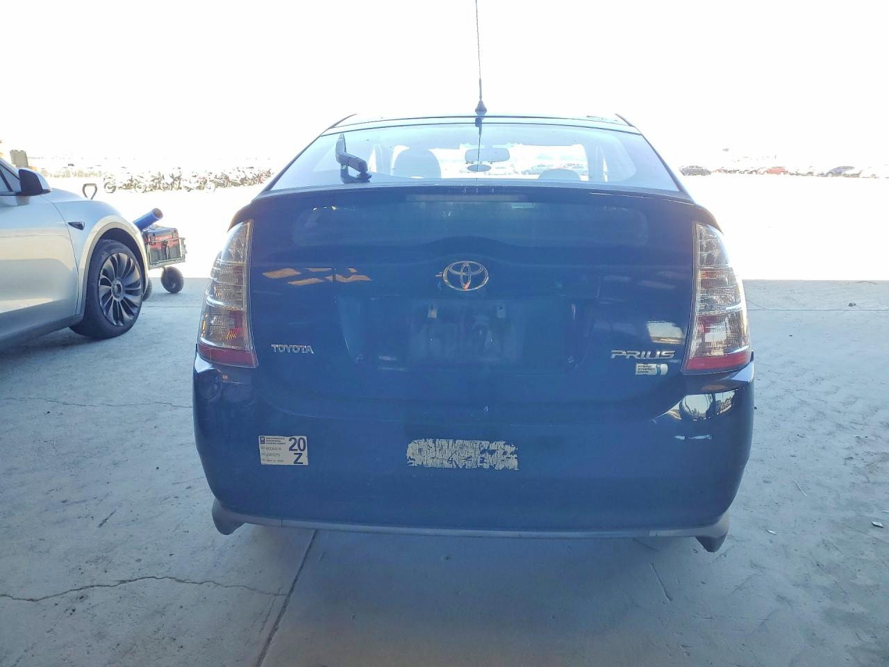 2008 Toyota Prius Base Black vin: JTDKB20U587742236