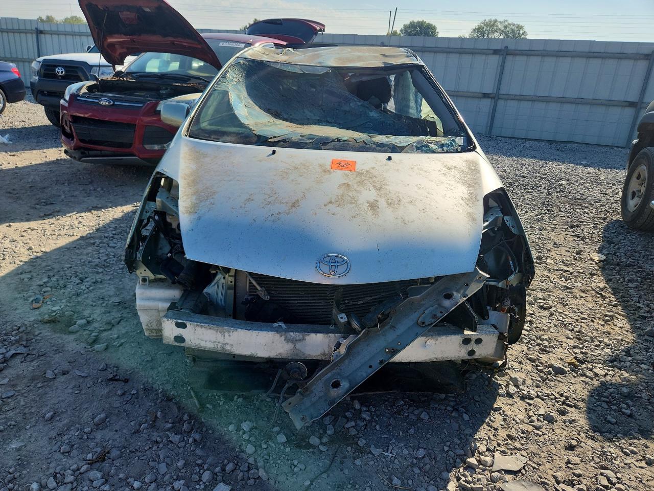 2008 Toyota Prius Base Green vin: JTDKB20U587746335