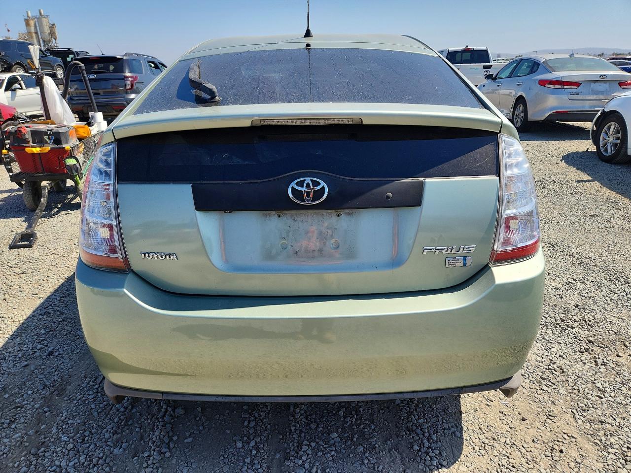 2008 Toyota Prius Base Green vin: JTDKB20U587750577
