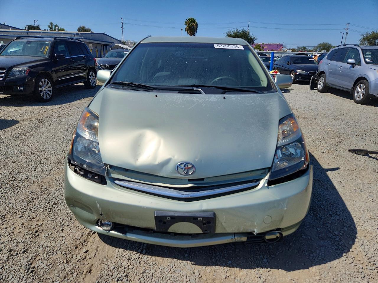 2008 Toyota Prius Base Green vin: JTDKB20U587750577