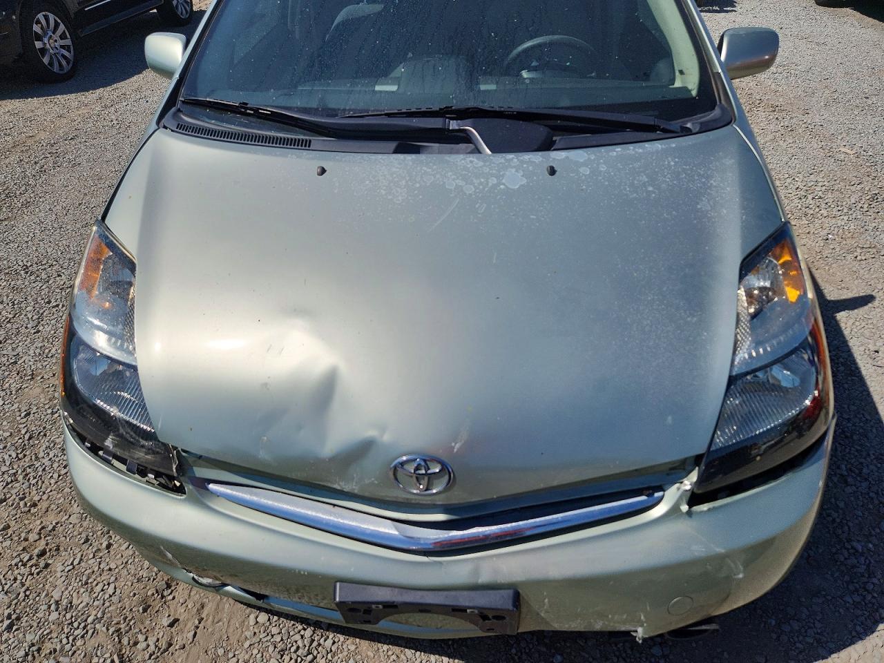 2008 Toyota Prius Base Green vin: JTDKB20U587750577