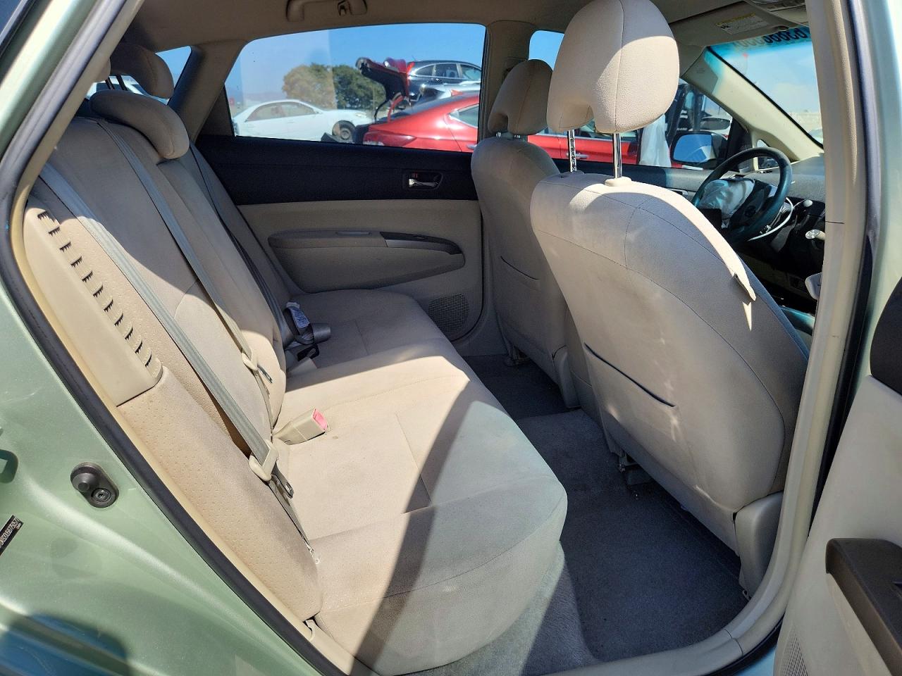 2008 Toyota Prius Base Green vin: JTDKB20U587750577