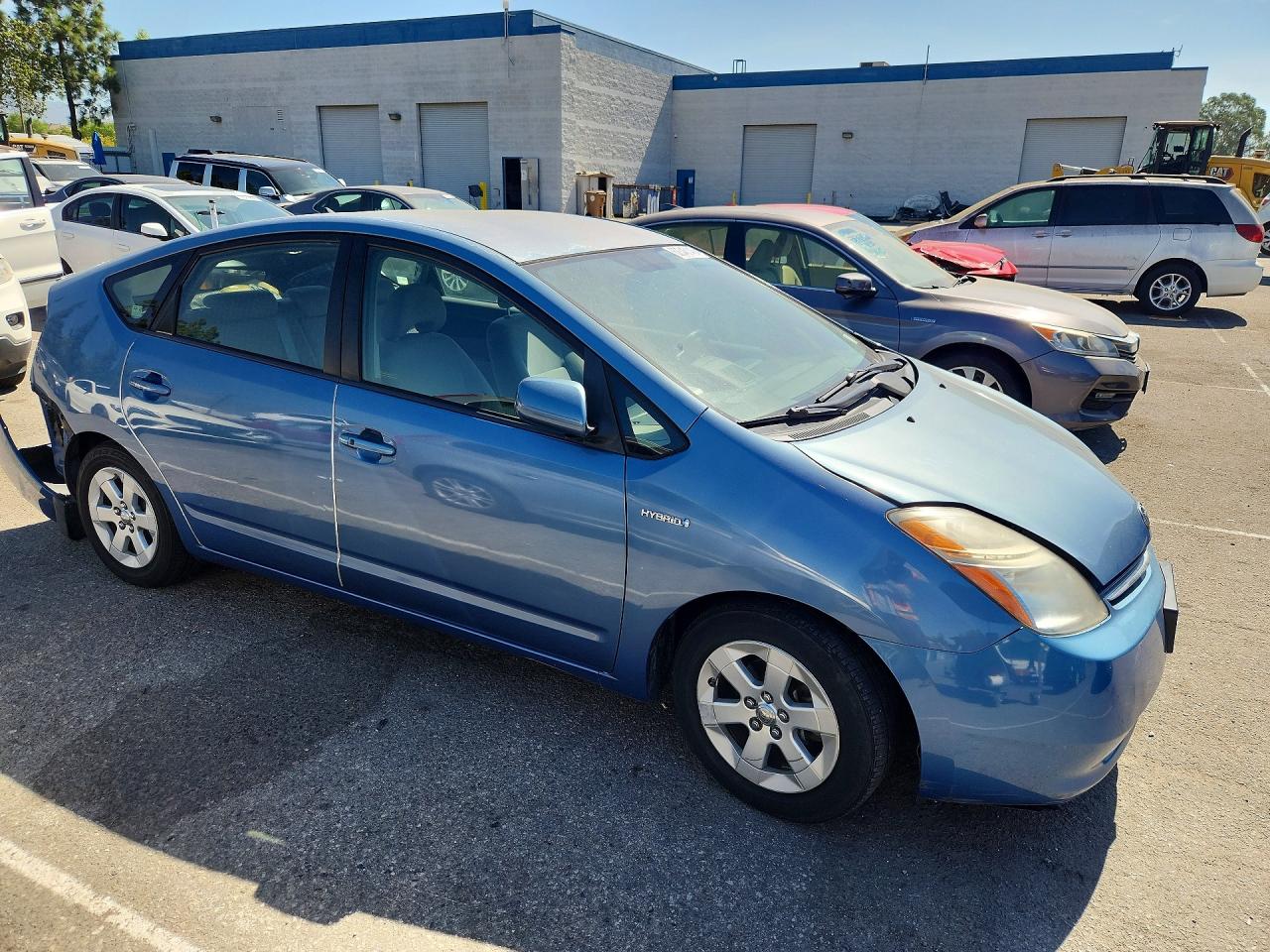 2008 Toyota Prius Base Blue vin: JTDKB20U587761000