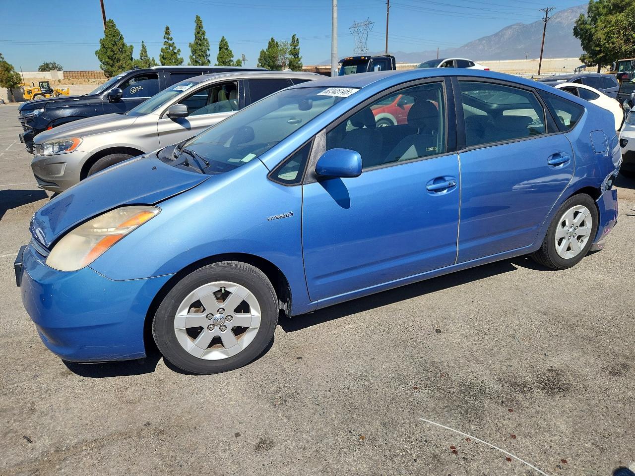 2008 Toyota Prius Base Blue vin: JTDKB20U587761000