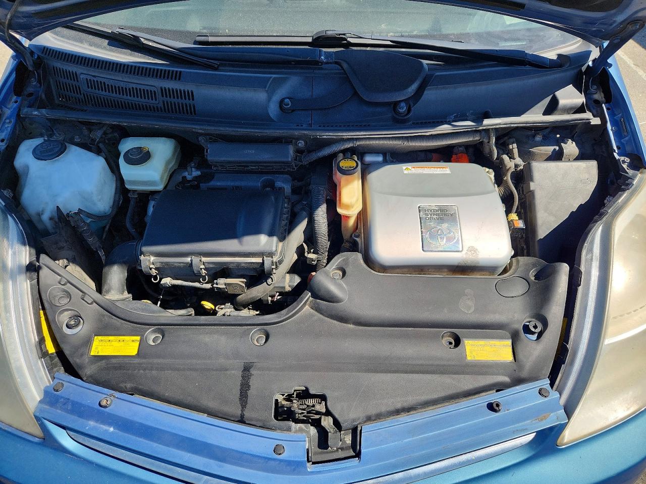2008 Toyota Prius Base Blue vin: JTDKB20U587761000