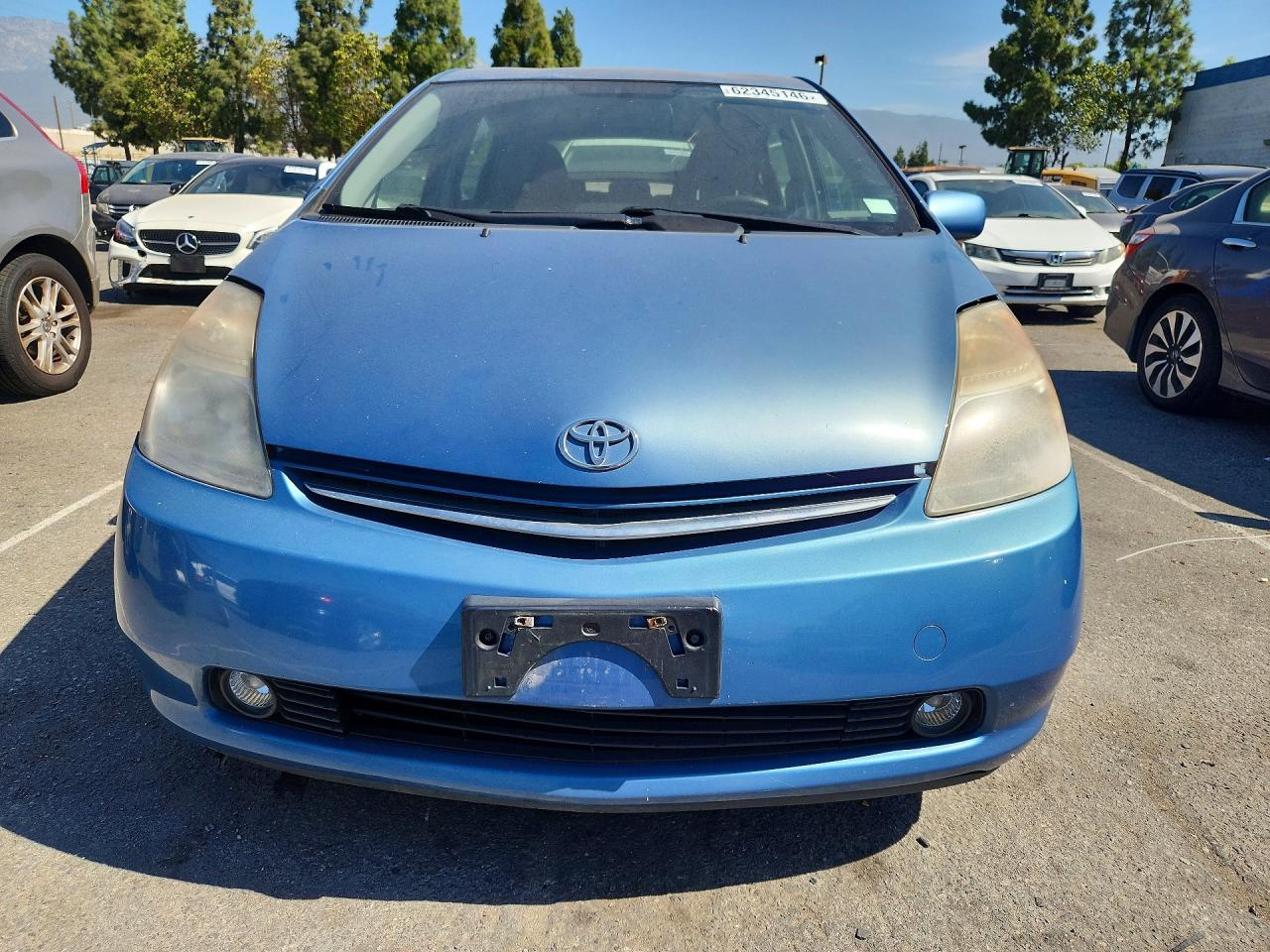 2008 Toyota Prius Base Blue vin: JTDKB20U587761000
