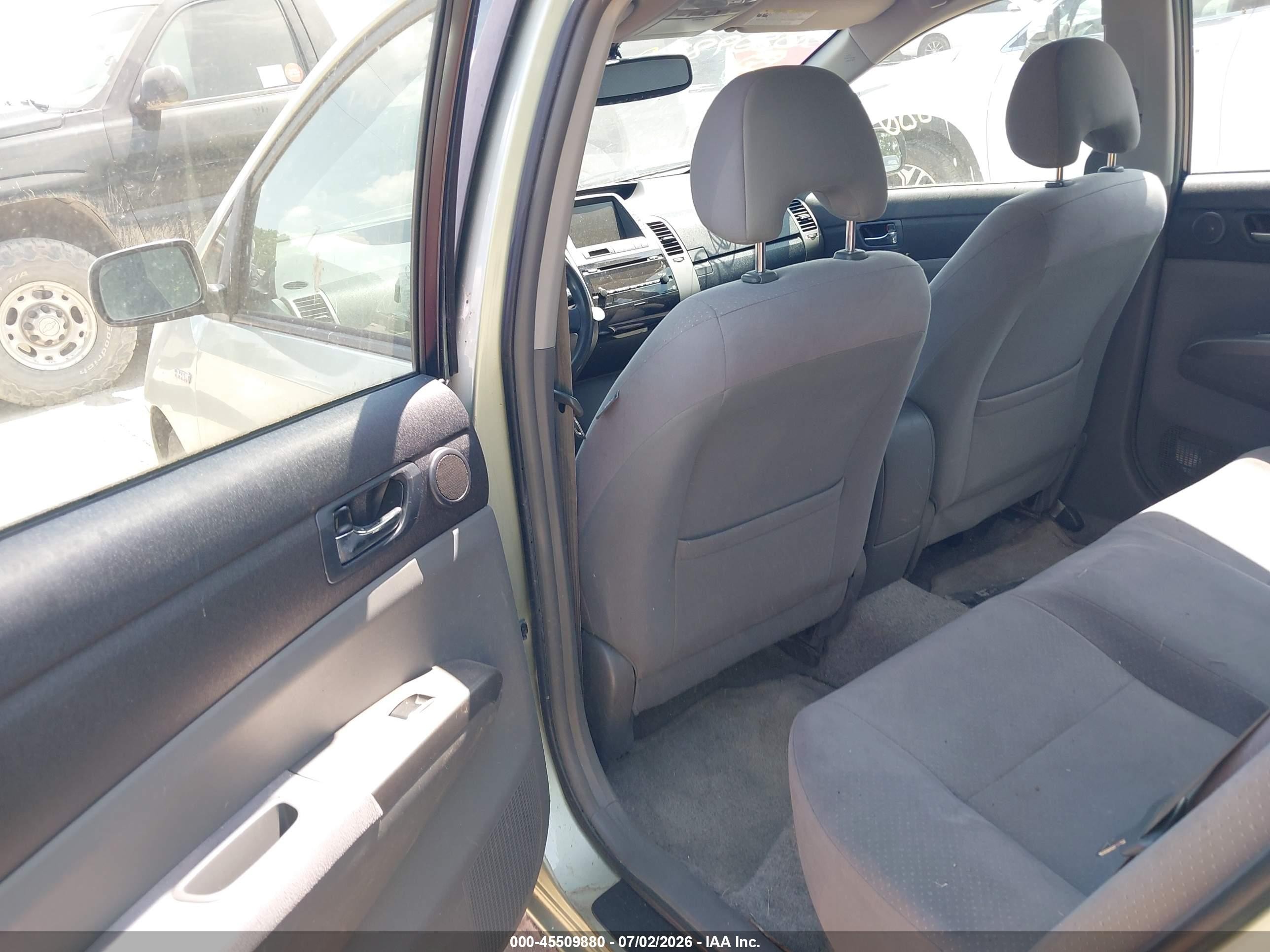 2008 Toyota Prius   Зеленый vin: JTDKB20U587783093