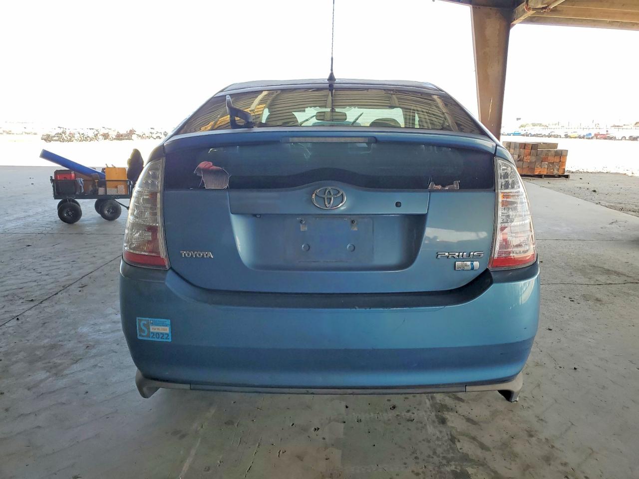 2008 Toyota Prius Touring Blue vin: JTDKB20U587785006