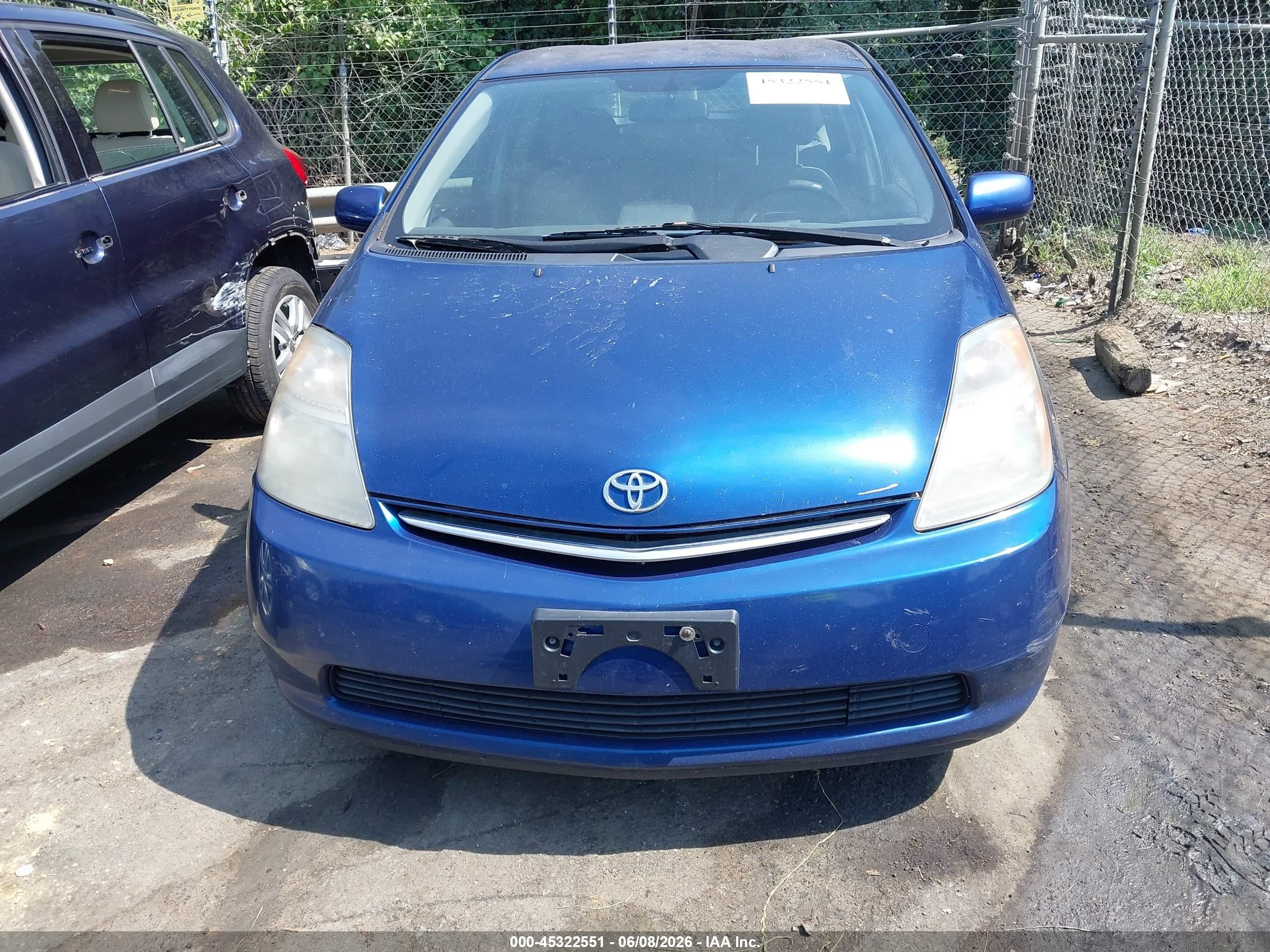 2008 Toyota Prius   Blue vin: JTDKB20U587792019