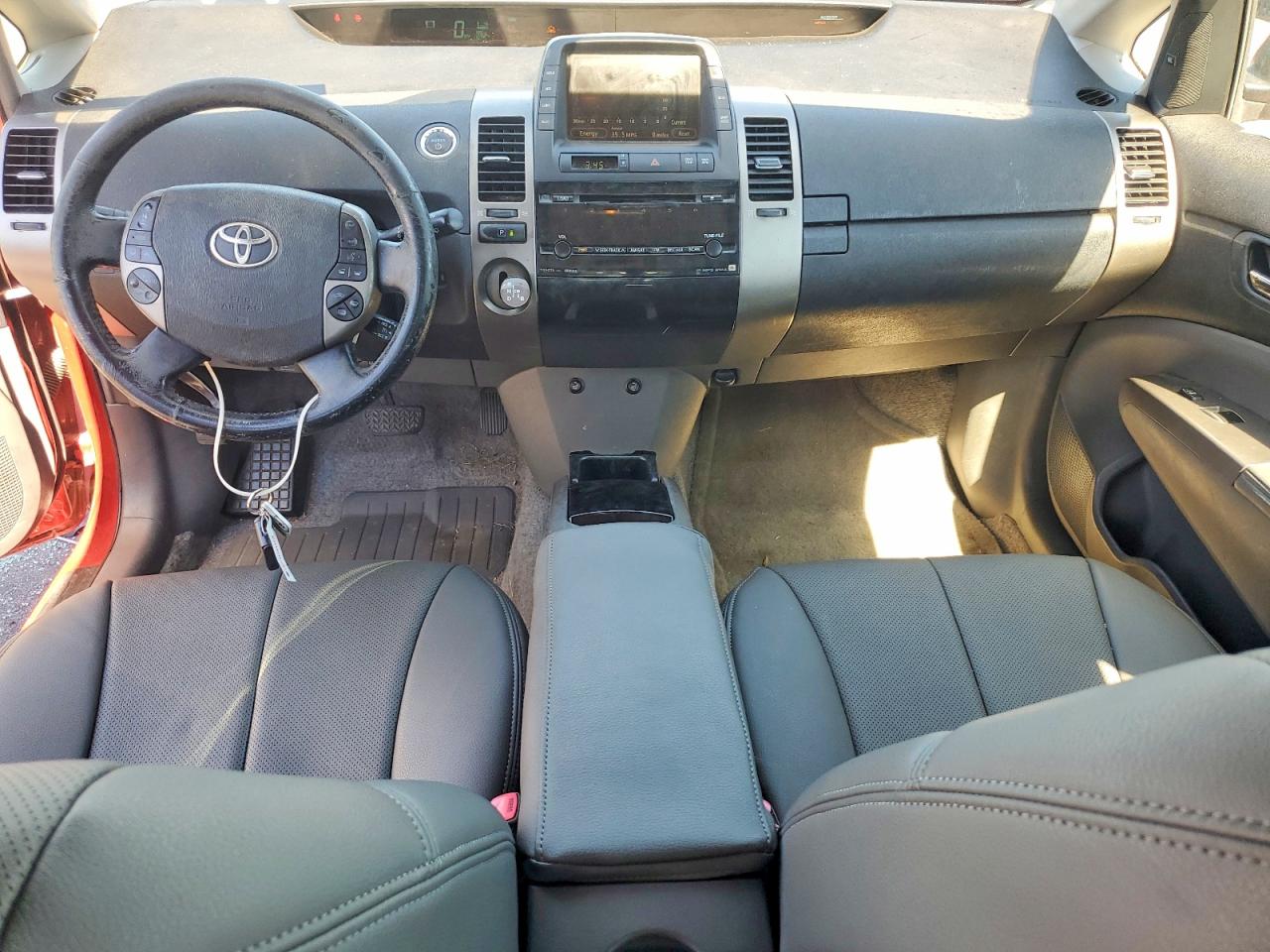 2008 Toyota Prius Base Red vin: JTDKB20U587799455