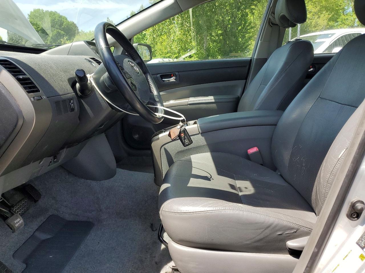 2008 Toyota Prius Base Silver vin: JTDKB20U587817761