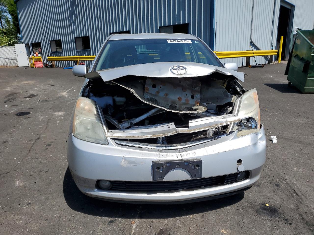 2008 Toyota Prius Base Silver vin: JTDKB20U587817761