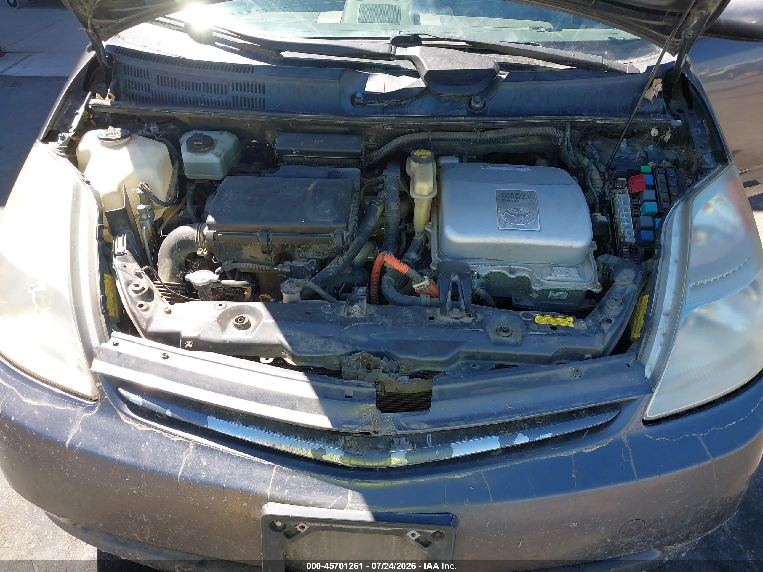 2009 Toyota Prius   Gray vin: JTDKB20U593462860