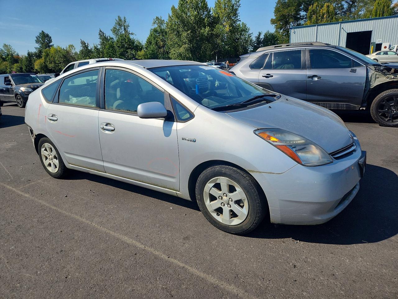 2009 Toyota Prius Base Silver vin: JTDKB20U593478010