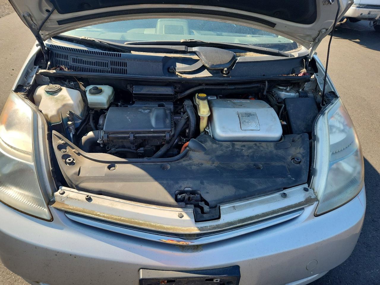 2009 Toyota Prius Base Silver vin: JTDKB20U593478010