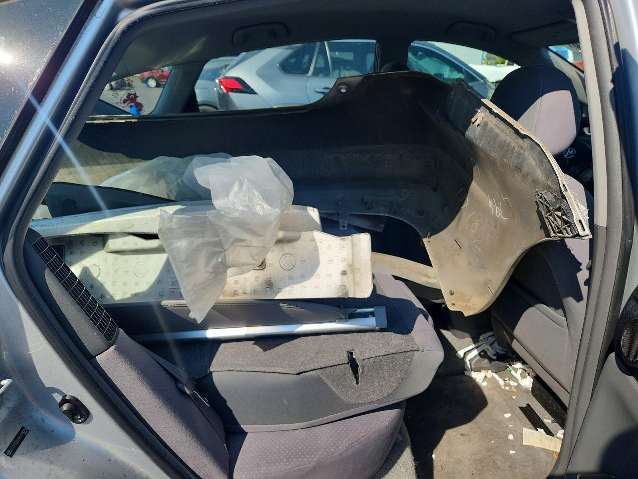 2009 Toyota Prius Base Silver vin: JTDKB20U593478010