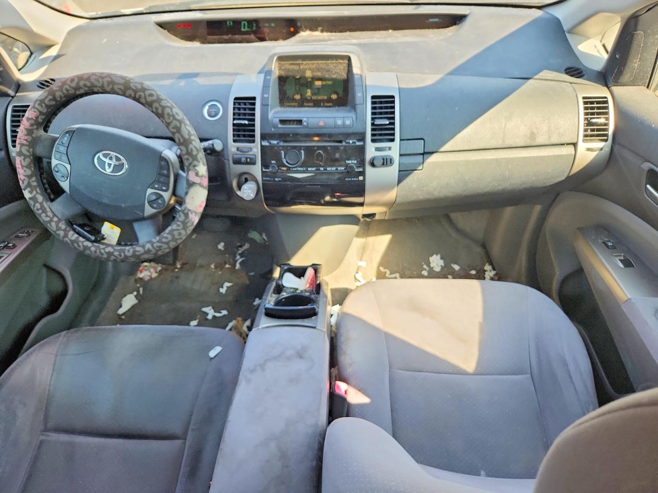 2009 Toyota Prius Base Silver vin: JTDKB20U593478010