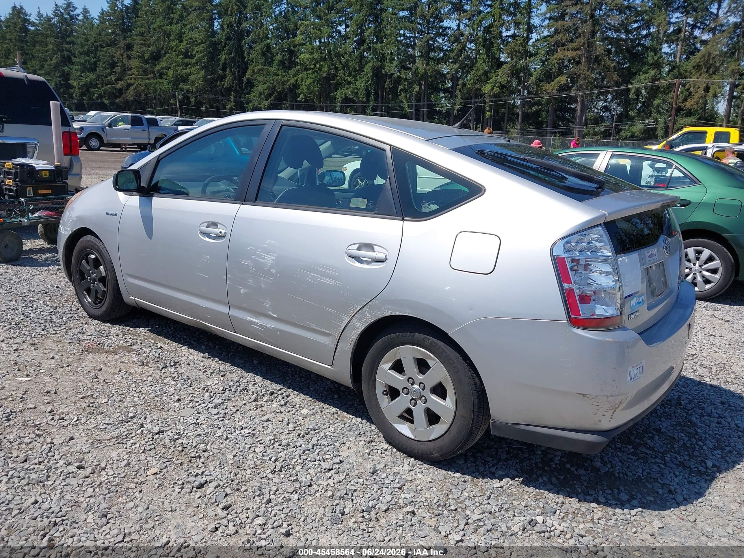 2009 Toyota Prius   Silver vin: JTDKB20U593478556